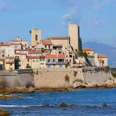 Studio Meuble Proche Plages Et Vieille Ville Antibes Buitenkant foto